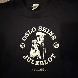 Oslo Norway Skinhead Christmas party est: 1992 Oi Skins T-shirt 2014